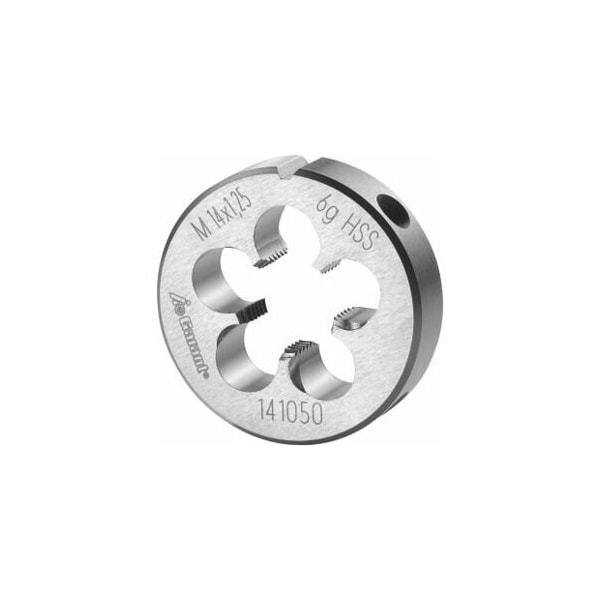 Garant M14X1.25 HSS Round Die, Closed/Pre-Slit Form 141050 14X1,25 - main